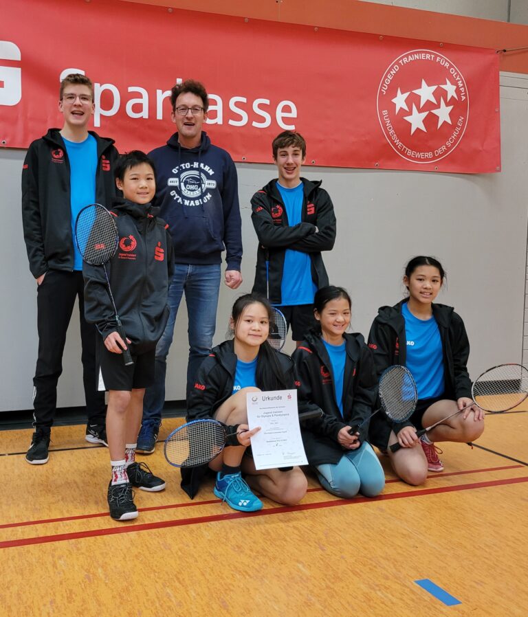 Jugend Trainiert Für Olympia Landessieger Im Badminton Ohg 6093